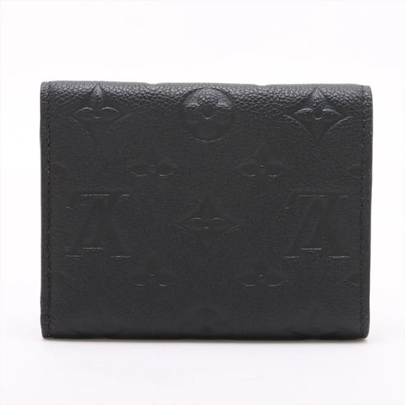 Louis Vuitton Noir Monogram Empreinte Leather Victorine Wallet [Clearance Sale]