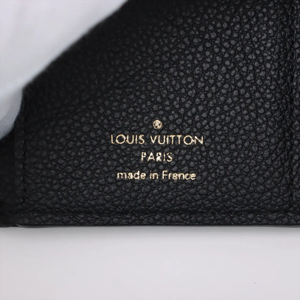 Louis Vuitton Noir Monogram Empreinte Leather Victorine Wallet [Clearance Sale]