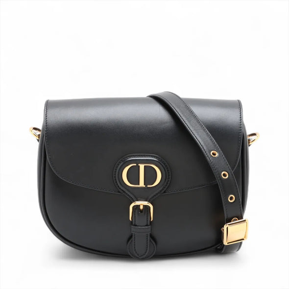 Christian Dior Black Box Calfskin Medium Dior Bobby Bag [Clearance Sale]