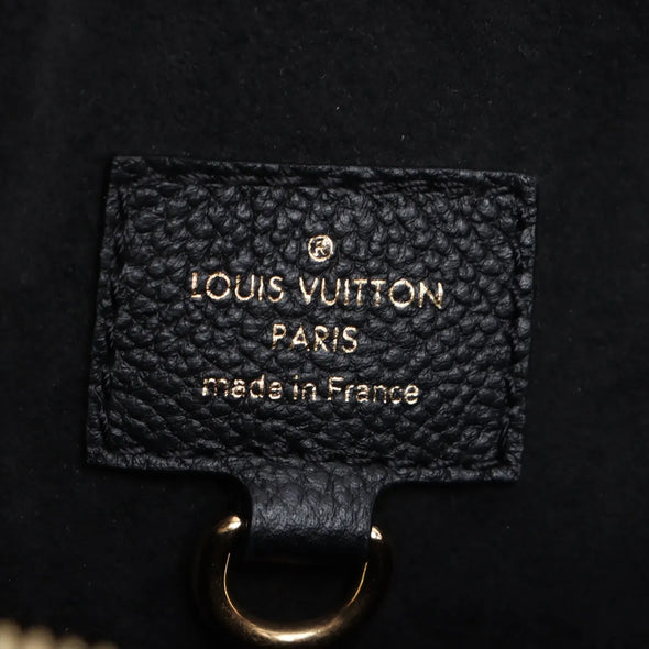 Louis Vuitton Black Monogram Empreinte Leather Sac Sport [Clearance Sale]