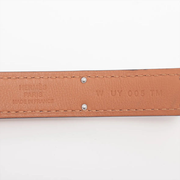 Hermes Brown Leather Kelly 18 (2024) Belt [Clearance Sale]