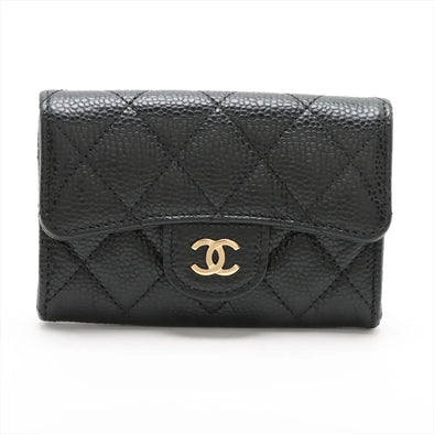 Chanel Black Caviar Card Holder [Clearance Sale]