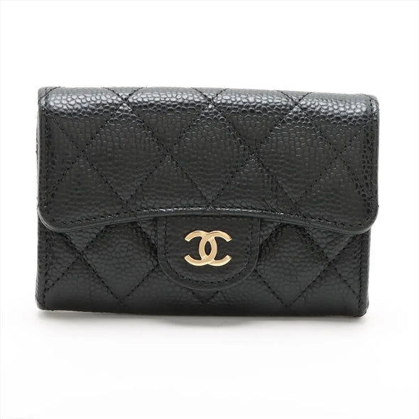 Chanel Black Caviar Card Holder [Clearance Sale]