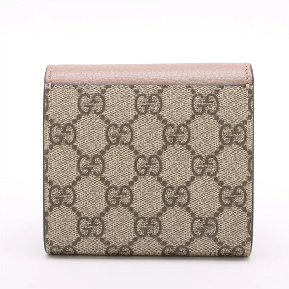Gucci Beige Marmont Compact Wallet  [Clearance Sale]