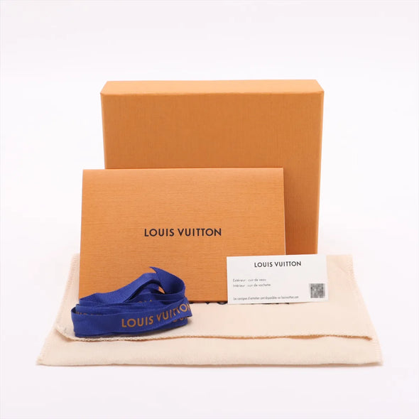Louis Vuitton Noir Monogram Empreinte Leather Metis Compact Wallet [Clearance Sale]