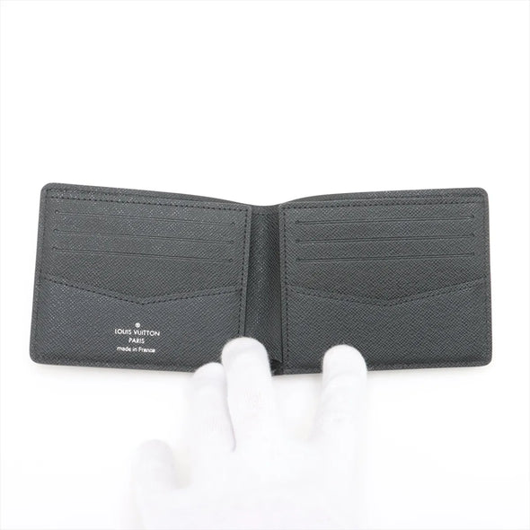 Louis Vuitton Noir Epi Leather Slender Wallet [Clearance Sale]