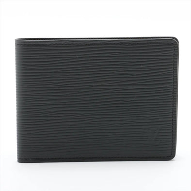 Louis Vuitton Noir Epi Leather Slender Wallet [Clearance Sale]