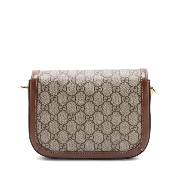 Gucci GG Supreme Gucci Horsebit 1955 Small Shoulder Bag [Clearance Sale]