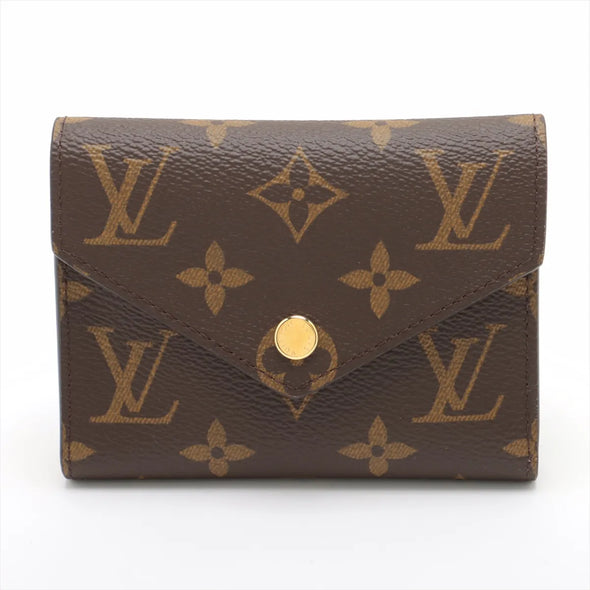 Pink Monogram Canvas Victorine Wallet