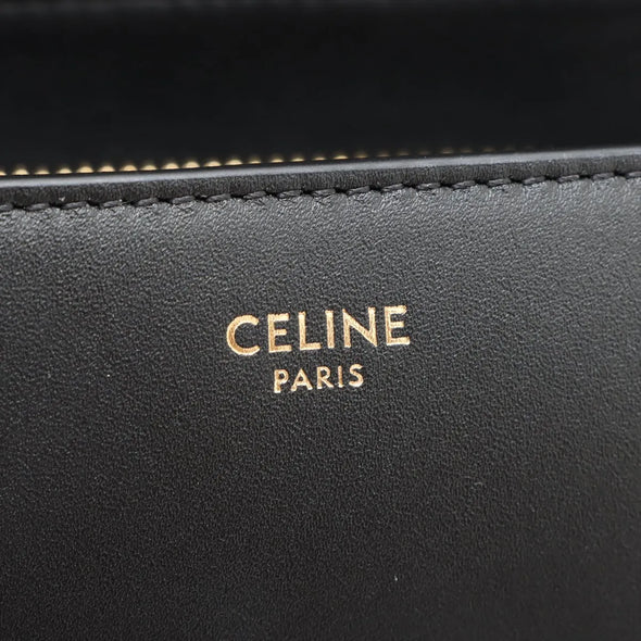 Black Smooth Calfskin Leather Teen Nino Bag