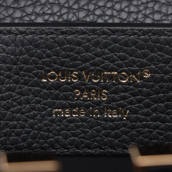 Louis Vuitton Black Taurillon Leather Capucines BB [Clearance Sale]