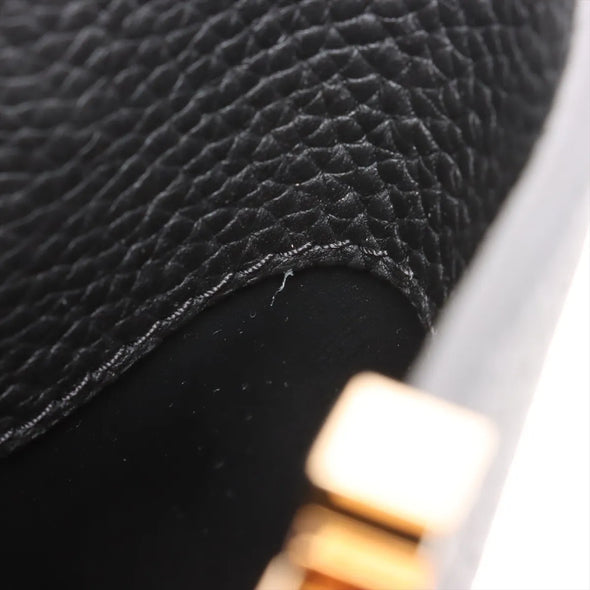 Louis Vuitton Black Taurillon Leather Capucines BB [Clearance Sale]