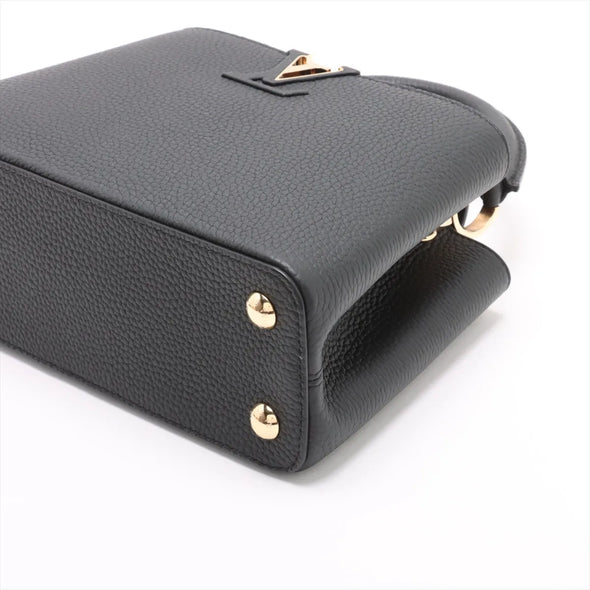 Louis Vuitton Black Taurillon Leather Capucines BB [Clearance Sale]