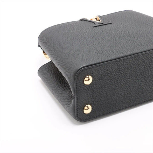 Louis Vuitton Black Taurillon Leather Capucines BB [Clearance Sale]
