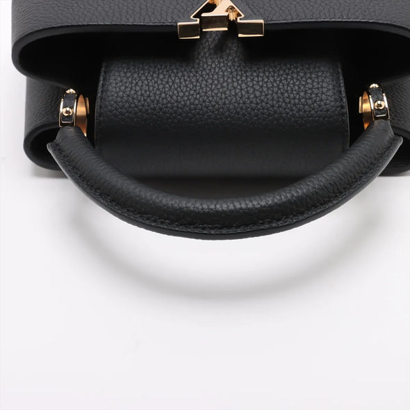 Louis Vuitton Black Taurillon Leather Capucines BB [Clearance Sale]
