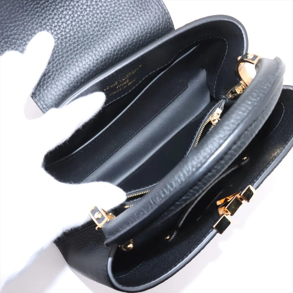 Louis Vuitton Black Taurillon Leather Capucines BB [Clearance Sale]