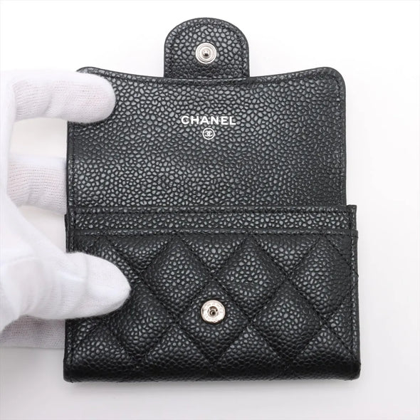 Chanel Black Caviar Calfskin Coin Purse [Clearance Sale]