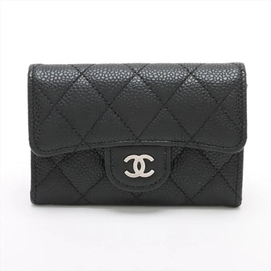 Chanel Black Caviar Calfskin Coin Purse [Clearance Sale]