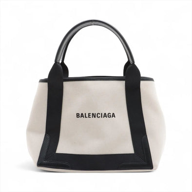 Balenciaga Navy Cabas Small [Clearance Sale]