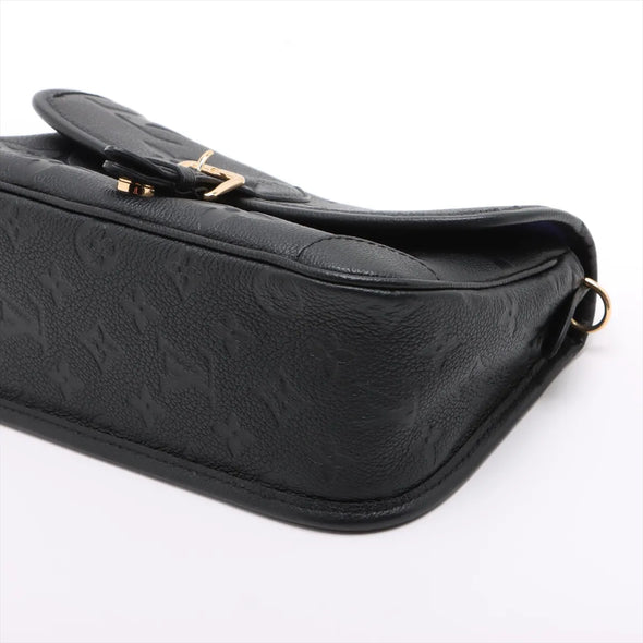 Louis Vuitton Black Monogram Empreinte Leather Diane Shoulder Bag [Clearance Sale]