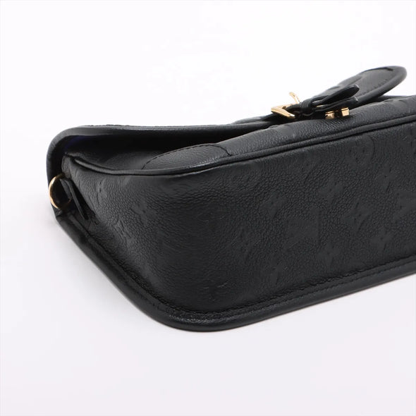 Louis Vuitton Black Monogram Empreinte Leather Diane Shoulder Bag [Clearance Sale]
