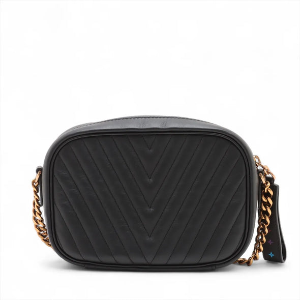 Louis Vuitton Black Leather New Wave Camera Bag [Clearance Sale]