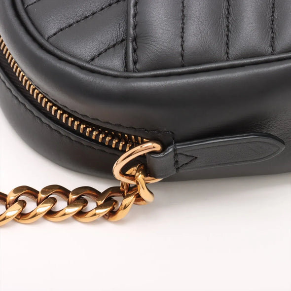 Louis Vuitton Black Leather New Wave Camera Bag [Clearance Sale]