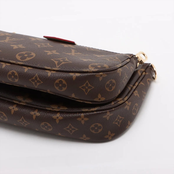Louis Vuitton Rose Clair Monogram Canvas Multi Pochette Accessories [Clearance Sale]