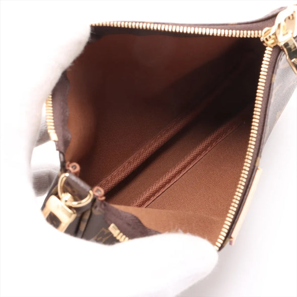 Louis Vuitton Rose Clair Monogram Canvas Multi Pochette Accessories [Clearance Sale]