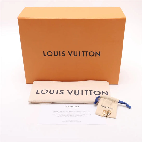 Louis Vuitton Black Beige Bicolor Monogram Empreinte Leather Petit Palais [Clearance Sale]