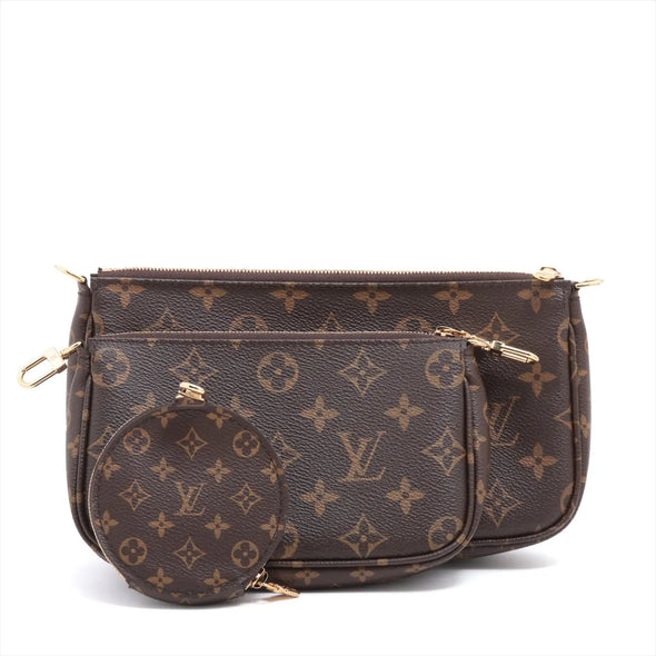 Louis Vuitton Khaki Monogram Canvas Multi Pochette Accessories [Clearance Sale]