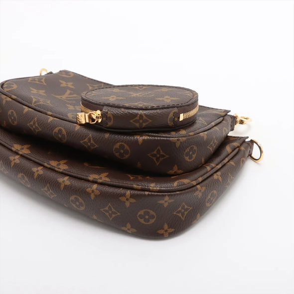 Louis Vuitton Khaki Monogram Canvas Multi Pochette Accessories [Clearance Sale]
