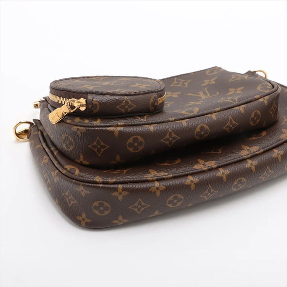 Louis Vuitton Khaki Monogram Canvas Multi Pochette Accessories [Clearance Sale]