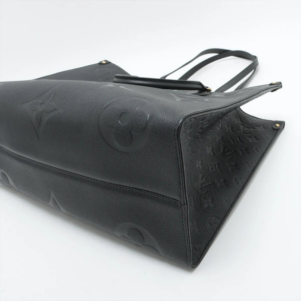Louis Vuitton Black Monogram Empreinte Leather OnTheGo MM [Clearance Sale]