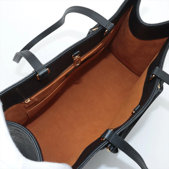Louis Vuitton Black Monogram Empreinte Leather OnTheGo MM [Clearance Sale]