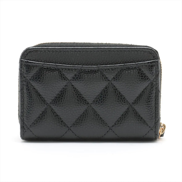Chanel Black Caviar Calfskin Coin Purse [Clearance Sale]