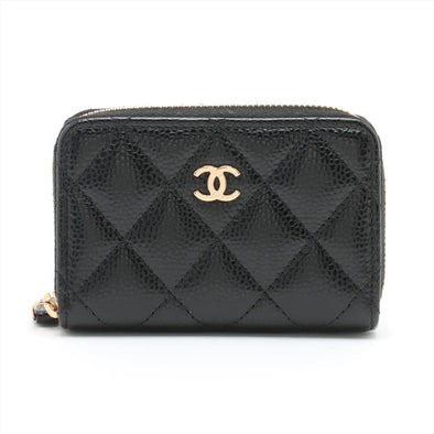 Chanel Black Caviar Calfskin Coin Purse [Clearance Sale]