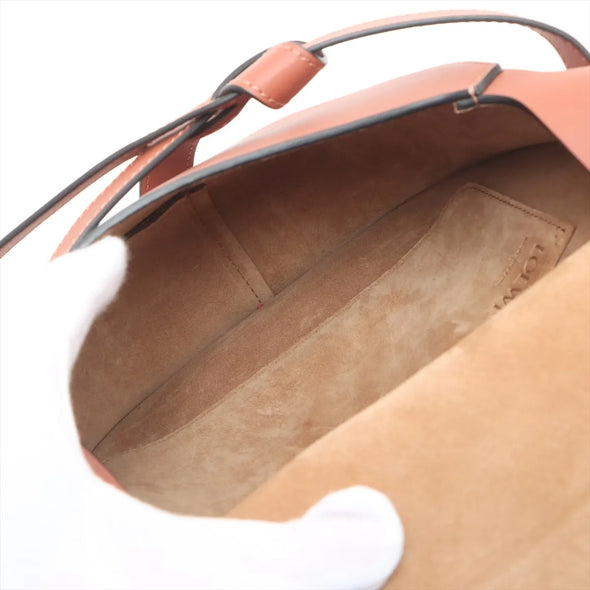 Loewe Brown Calfskin Leather Gate Bag [Clearance Sale]