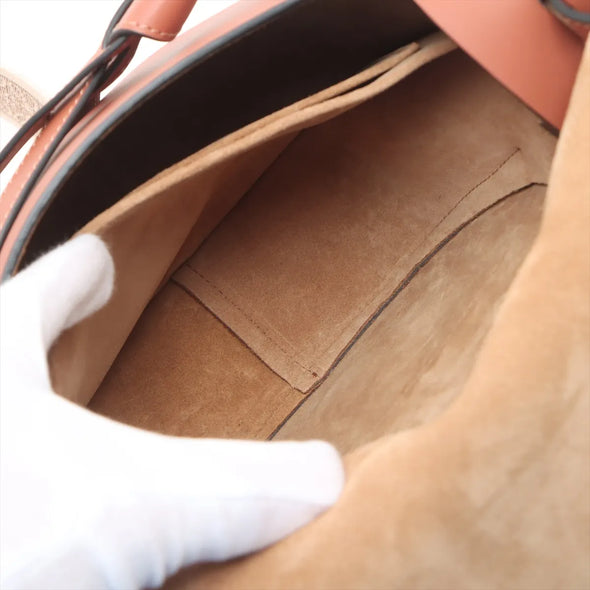 Loewe Brown Calfskin Leather Gate Bag [Clearance Sale]