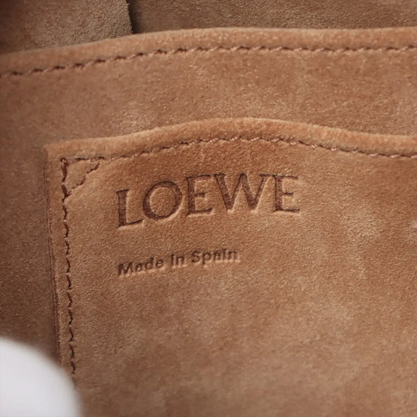 Loewe Brown Calfskin Leather Gate Bag [Clearance Sale]