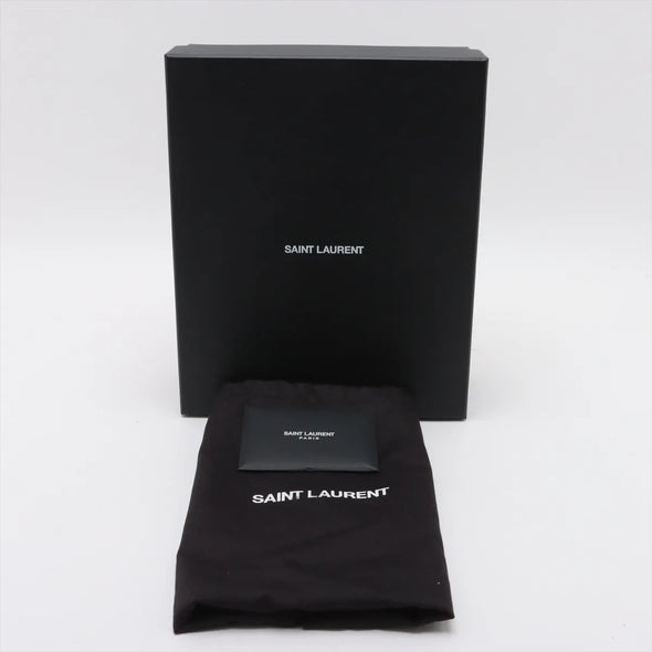 Saint Laurent Black Lambskin Leather Toy Puffer [Clearance Sale]