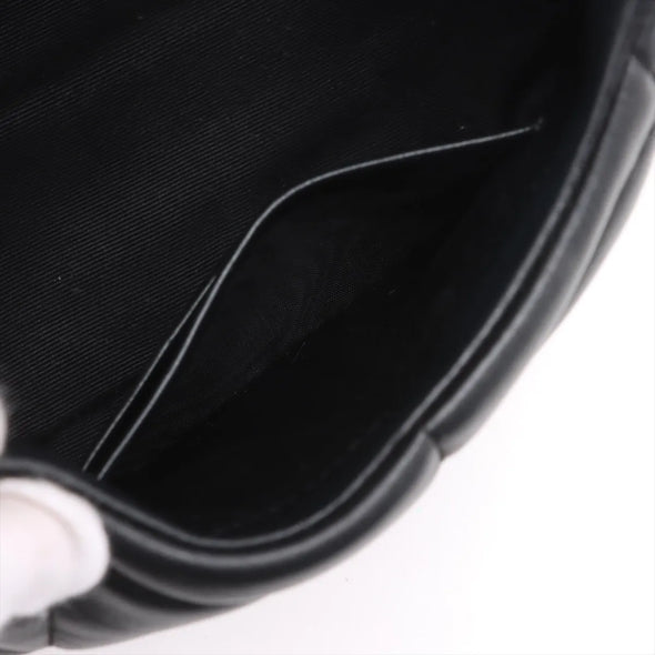Saint Laurent Black Lambskin Leather Toy Puffer [Clearance Sale]