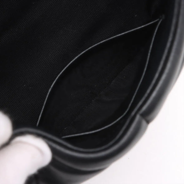 Saint Laurent Black Lambskin Leather Toy Puffer [Clearance Sale]