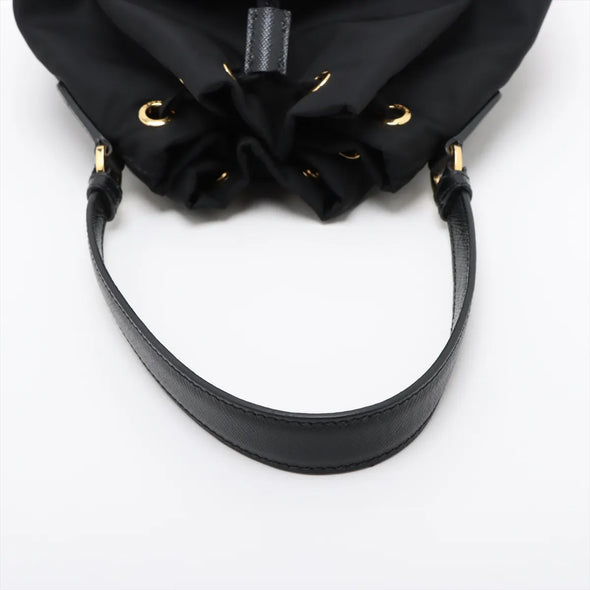 Prada Black Re-Nylon Bucket Bag [Clearance Sale]