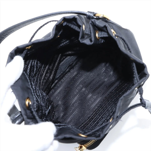 Prada Black Re-Nylon Bucket Bag [Clearance Sale]