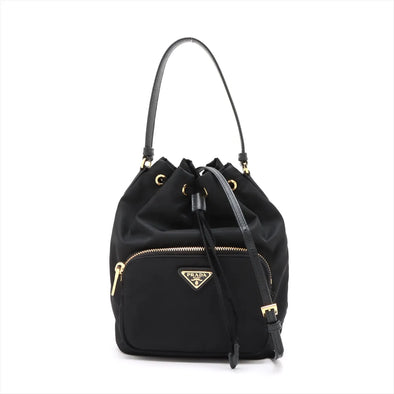 Prada Black Re-Nylon Bucket Bag [Clearance Sale]