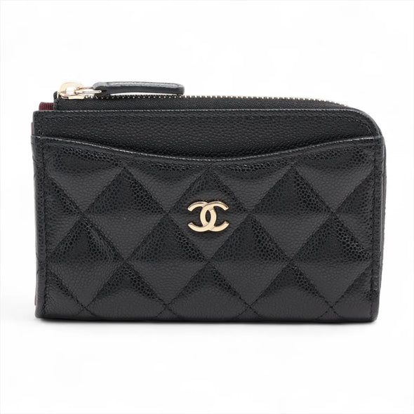 Chanel Black Caviar Calfskin Coin Purse [Clearance Sale]
