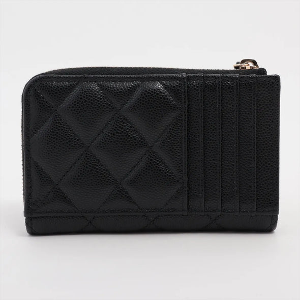 Chanel Black Caviar Calfskin Coin Purse [Clearance Sale]