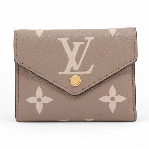 Louis Vuitton BiColour Monogram Empreinte Leather Victorine Wallet [Clearance Sale]