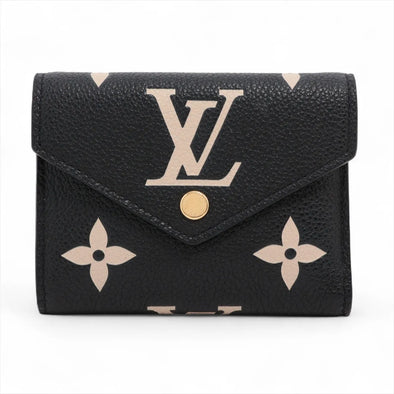 Louis Vuitton BiColour Monogram Empreinte Leather Victorine Wallet [Clearance Sale]